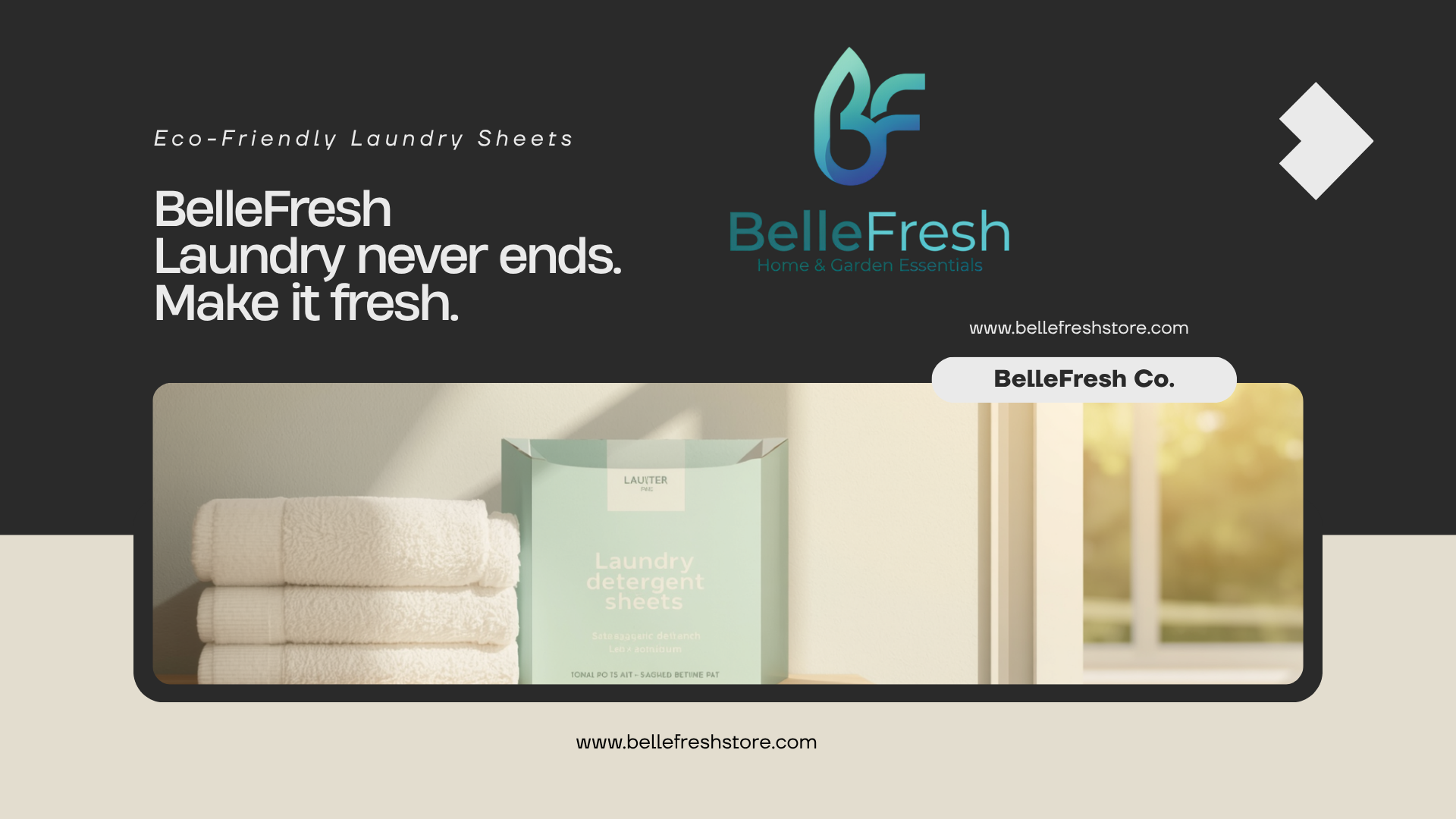 bellefresh feuille detergent