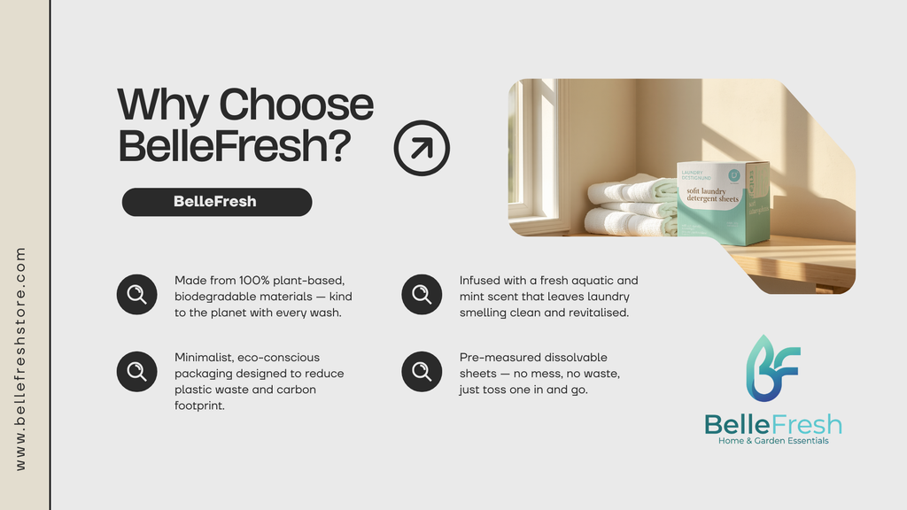 bellefresh feuille detergent