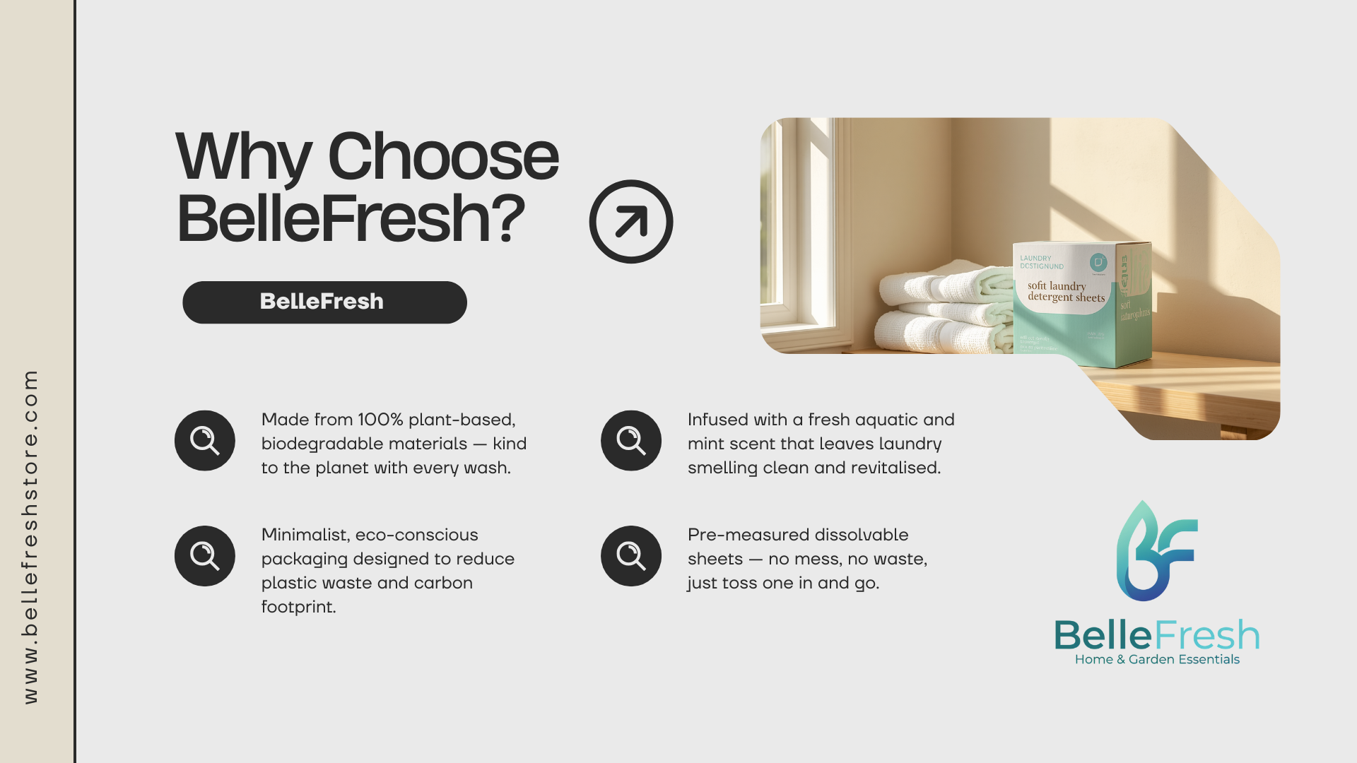 bellefresh feuille detergent